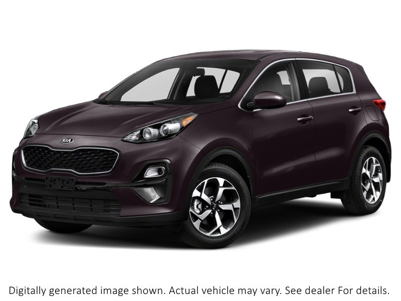 2021 Kia Sportage EX S AWD Black Cherry  Shot 1