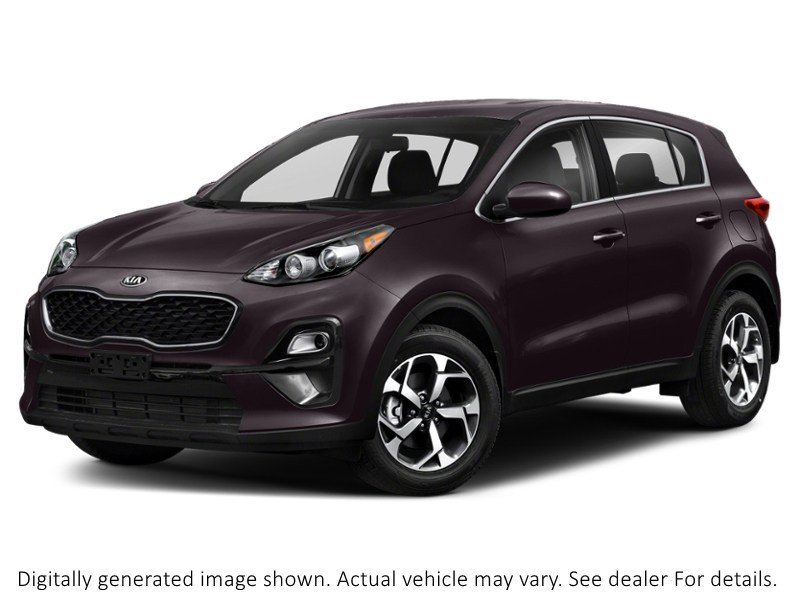 2021 Kia Sportage EX S AWD Black Cherry  Shot 1