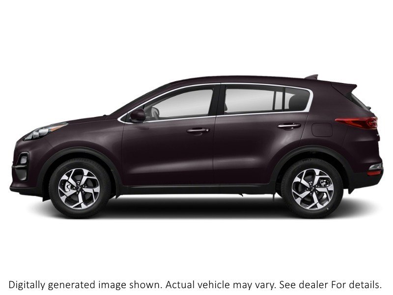 2021 Kia Sportage EX S AWD Black Cherry  Shot 3