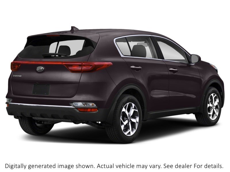 2021 Kia Sportage EX S AWD Black Cherry  Shot 2
