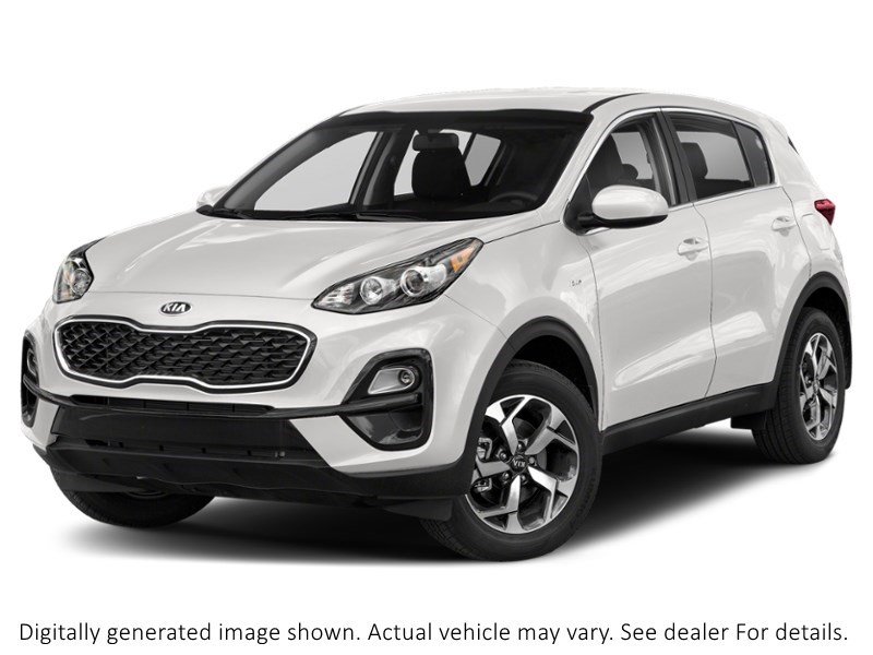2022 Kia Sportage LX AWD Snow White Pearl  Shot 1
