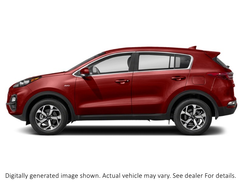 2020 Kia Sportage EX AWD *Ltd Avail* Scarlet Red  Shot 3