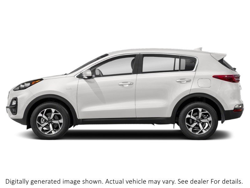 2022 Kia Sportage LX AWD Snow White Pearl  Shot 3