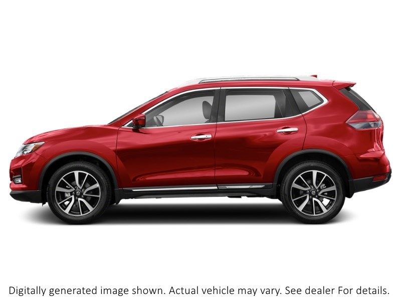 2020 Nissan Rogue AWD SL Scarlet Ember Pearl  Shot 3