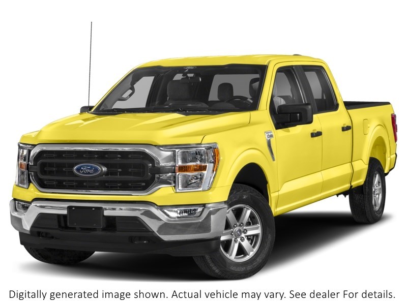 2023 Ford F-150 XLT 4WD Supercrew 5.5' Box Yellow  Shot 10