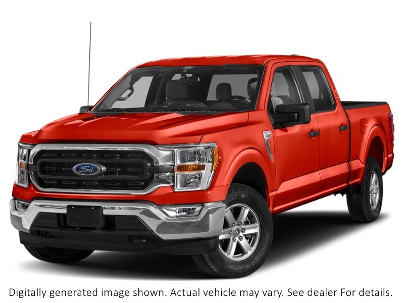 2023 Ford F-150 XLT 4WD Supercrew 5.5' Box Orange  Shot 48