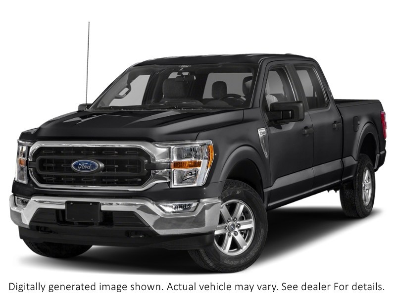 2022 Ford F-150 XLT 4WD Supercrew 5.5' Box Agate Black Metallic  Shot 1