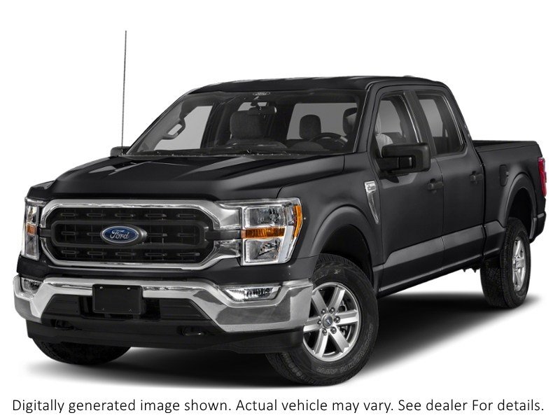 2022 Ford F-150 XLT 4WD Supercrew 5.5' Box Agate Black Metallic  Shot 1