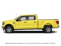 2023 Ford F-150 XLT 4WD Supercrew 5.5' Box Yellow  Shot 9