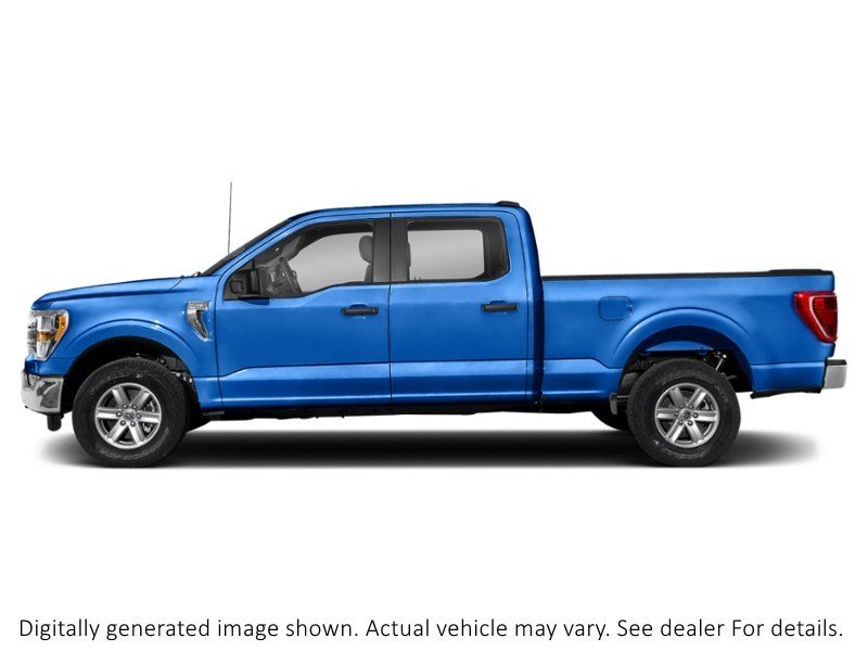 2021 Ford F-150 XLT 4WD Supercrew 5.5' Box Velocity Blue Metallic  Shot 5