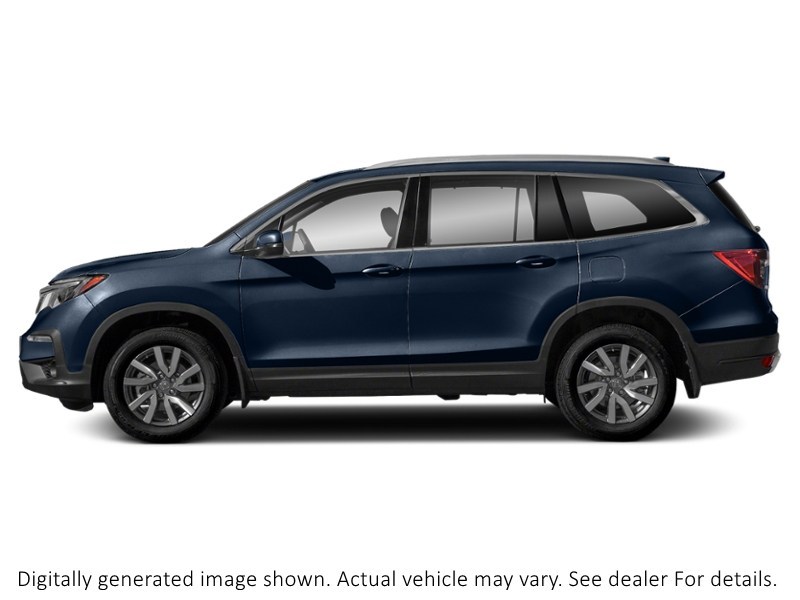 2021 Honda Pilot Ex-L Navi AWD Obsidian Blue Pearl  Shot 11