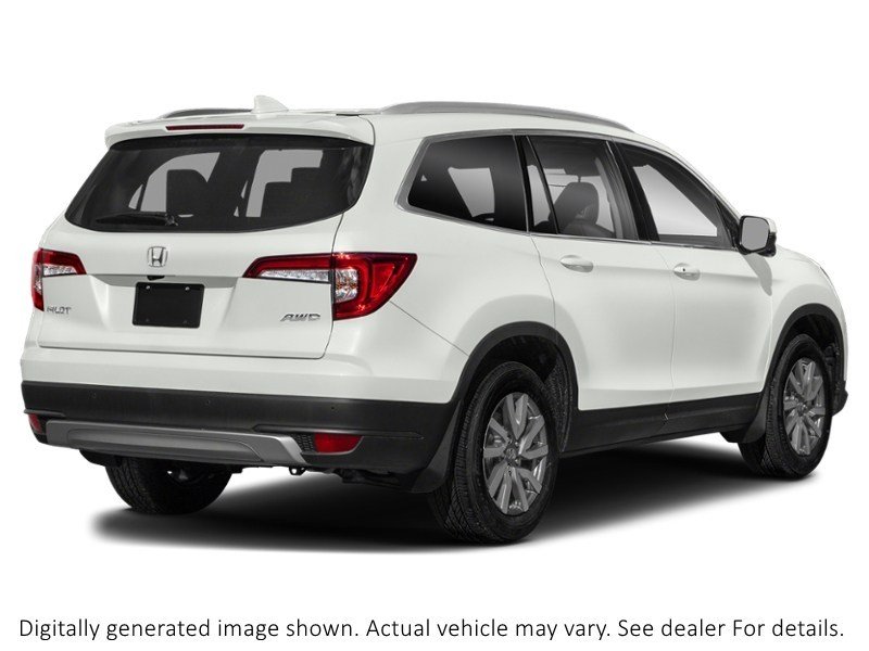 2021 Honda Pilot Ex-L Navi AWD Platinum White Pearl  Shot 2