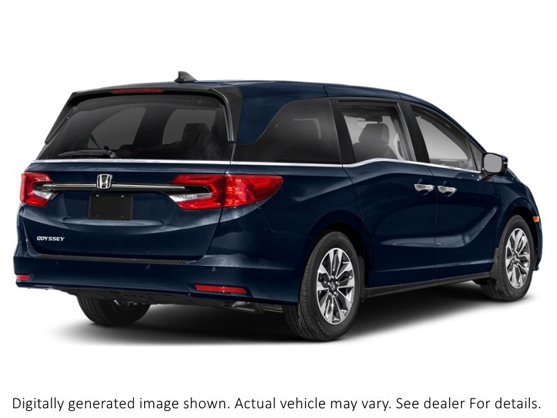 2022 Honda Odyssey Ex-L Res Auto Obsidian Blue Pearl  Shot 8