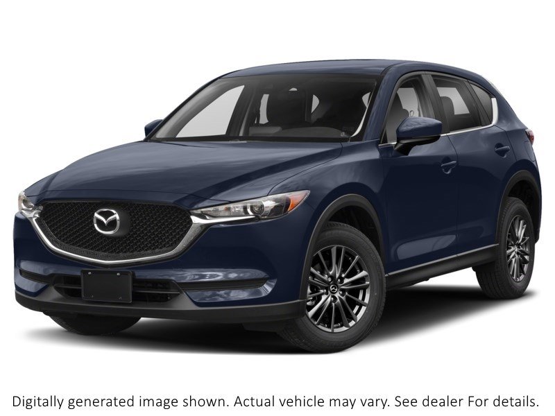 2021 Mazda Cx-5 GX FWD Deep Crystal Blue Mica  Shot 4