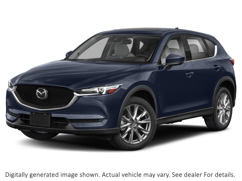 2021 Mazda Cx-5 Grand Touring Deep Crystal Blue Mica  Shot 4