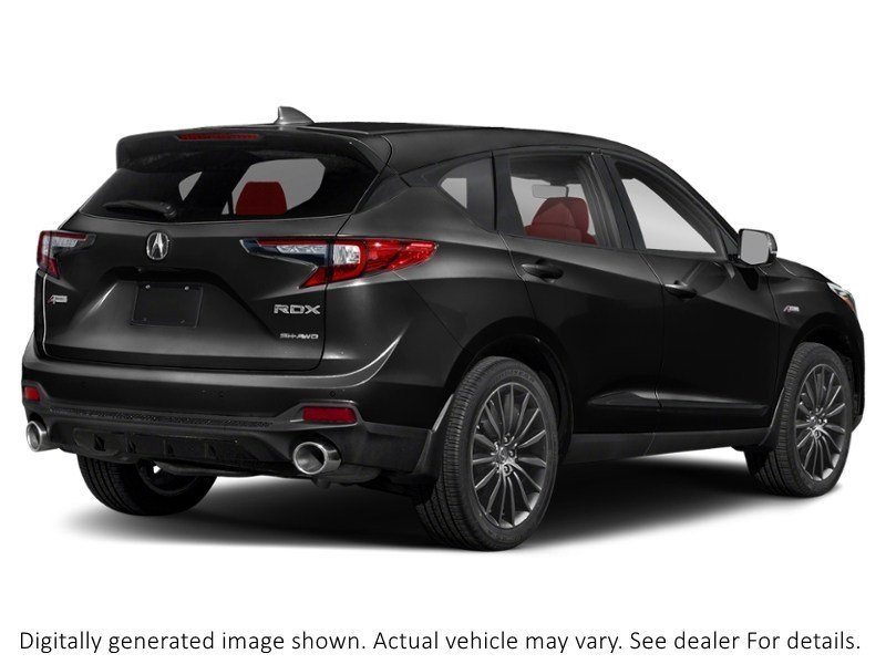 2022 Acura Rdx Platinum Elite A-Spec AWD Majestic Black Pearl  Shot 2