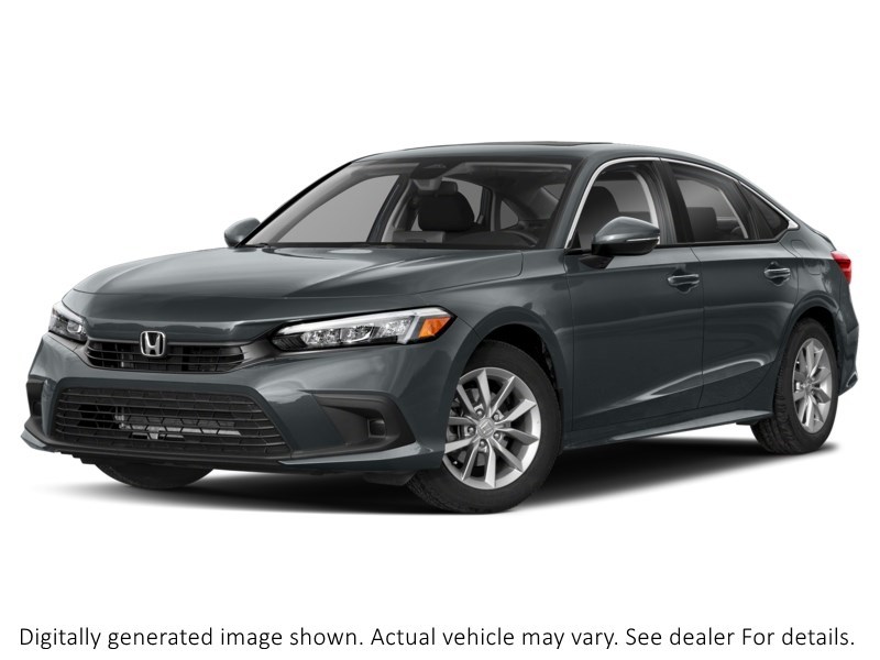 2022 Honda Civic EX CVT Meteoroid Grey Metallic  Shot 1
