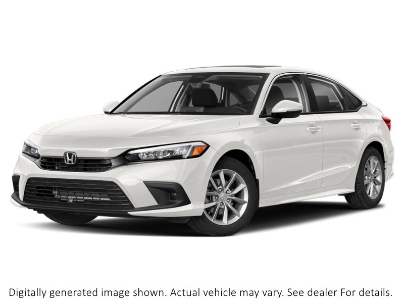 2022 Honda Civic Sedan EX CVT Platinum White Pearl  Shot 4