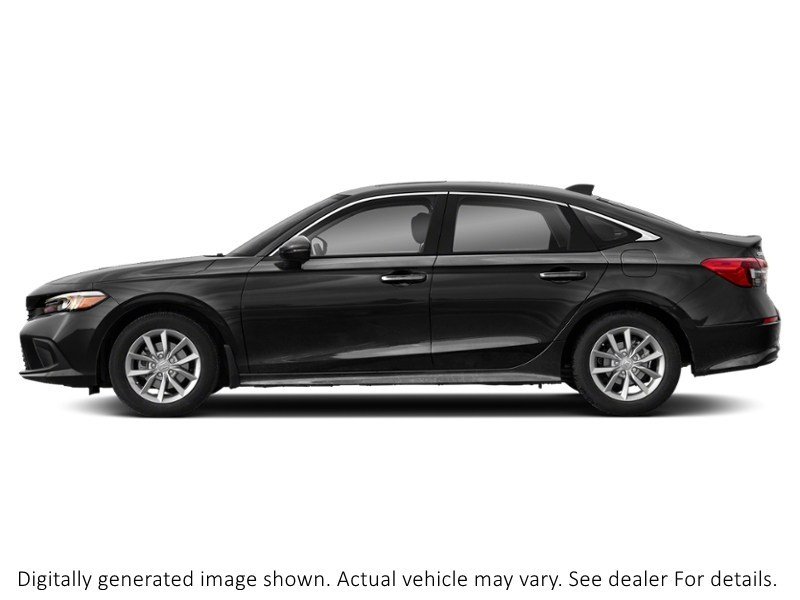 2024 Honda Civic Sedan EX CVT Crystal Black Pearl  Shot 5