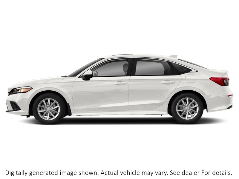 2022 Honda Civic Sedan EX CVT Platinum White Pearl  Shot 5