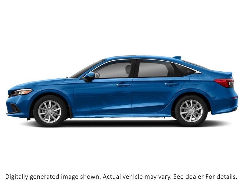 2022 Honda Civic Sedan EX CVT Aegean Blue Metallic  Shot 5