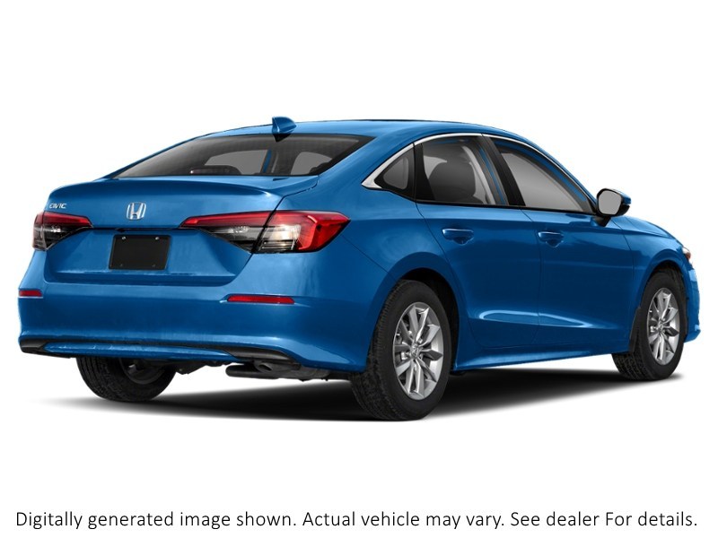2022 Honda Civic Sedan EX CVT Aegean Blue Metallic  Shot 6