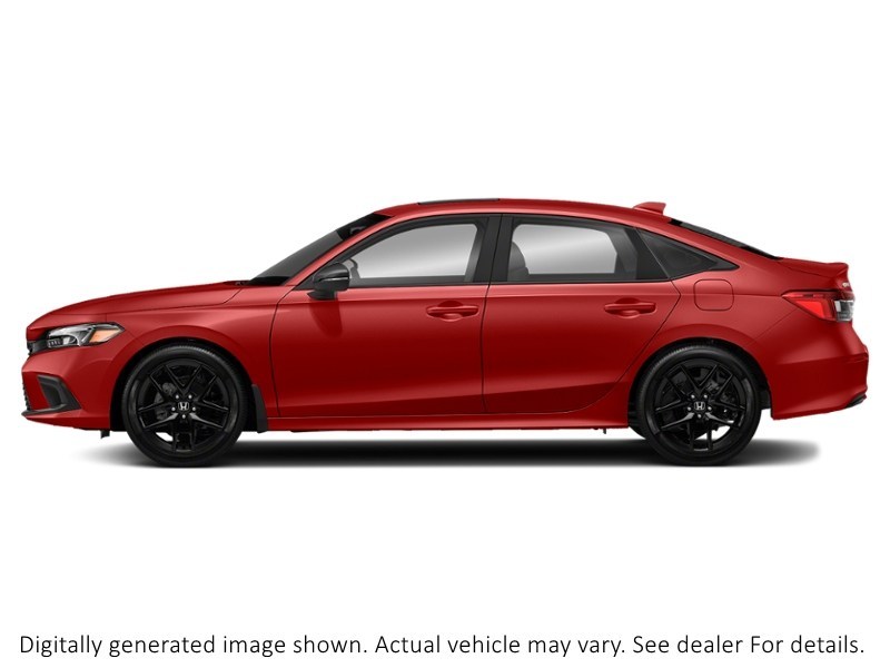 2024 Honda Civic Sedan Sport CVT Rallye Red  Shot 17