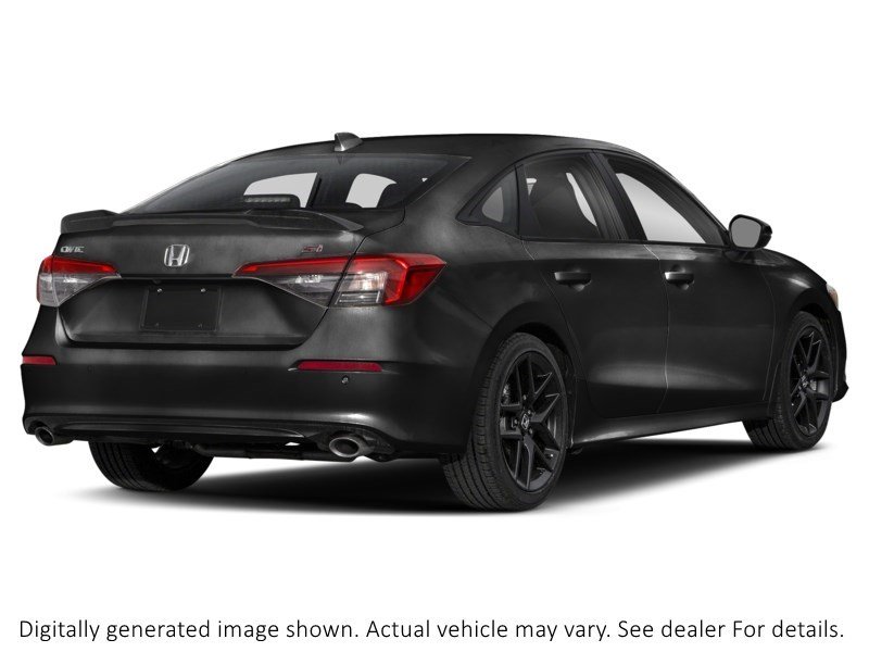 2022 Honda Civic Si Manual Crystal Black Pearl  Shot 6
