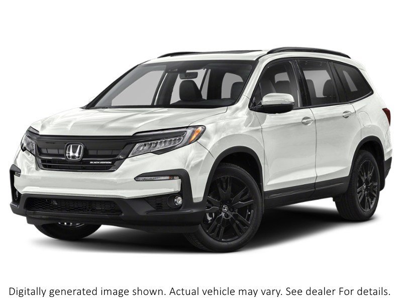 2022 Honda Pilot Black Edition AWD Platinum White Pearl  Shot 4