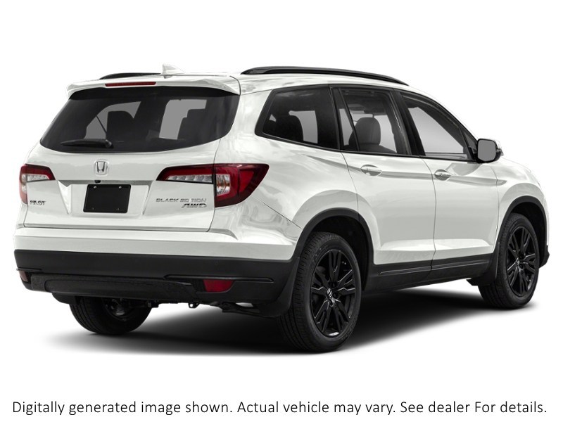 2022 Honda Pilot Black Edition AWD Platinum White Pearl  Shot 2