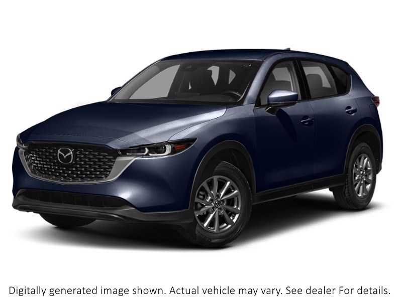 2022 Mazda Cx-5 GX AWD Deep Crystal Blue Mica  Shot 4