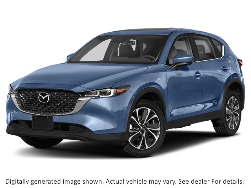 2022 Mazda Cx-5 Gs AWD Eternal Blue Mica  Shot 4