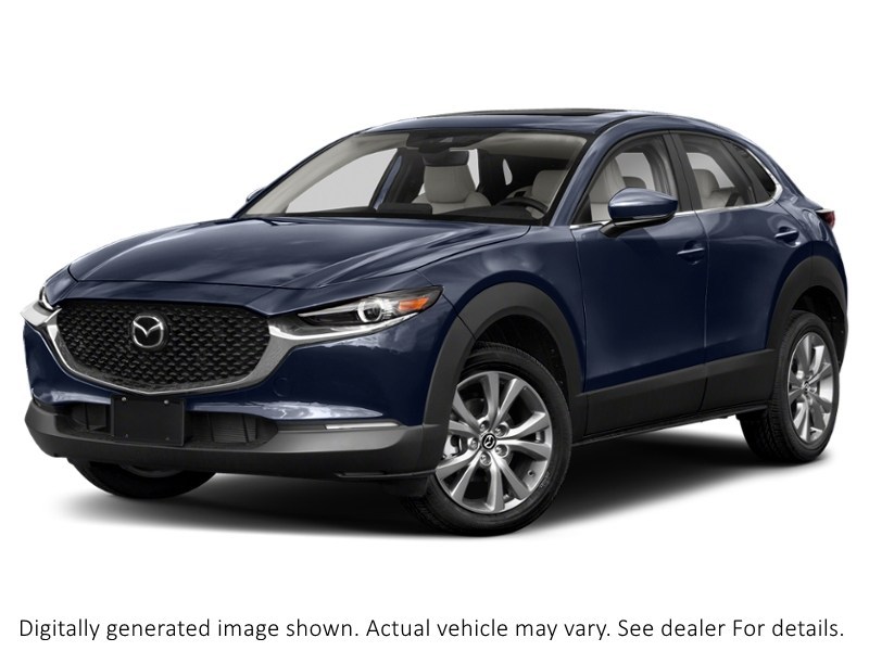 2022 Mazda Cx-30 Gs AWD Deep Crystal Blue Mica  Shot 4