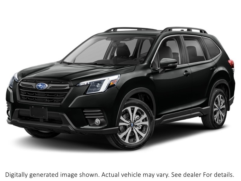 2023 Subaru Forester Limited Cvt/No Accidents/9 Service Records/Wow Crystal Black Silica  Shot 1