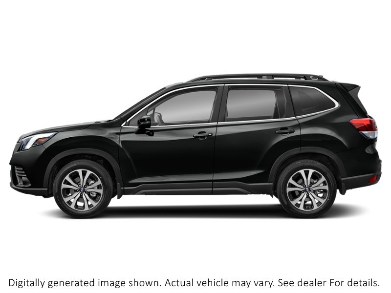 2023 Subaru Forester Limited Cvt/No Accidents/9 Service Records/Wow Crystal Black Silica  Shot 3