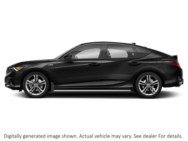 2023 Acura Integra Elite A-Spec CVT Majestic Black Pearl  Shot 4