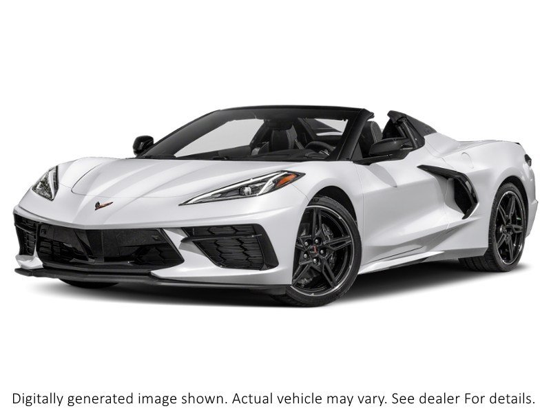 2025 Chevrolet Corvette 2Dr Stingray Conv W/1Lt Arctic White  Shot 1