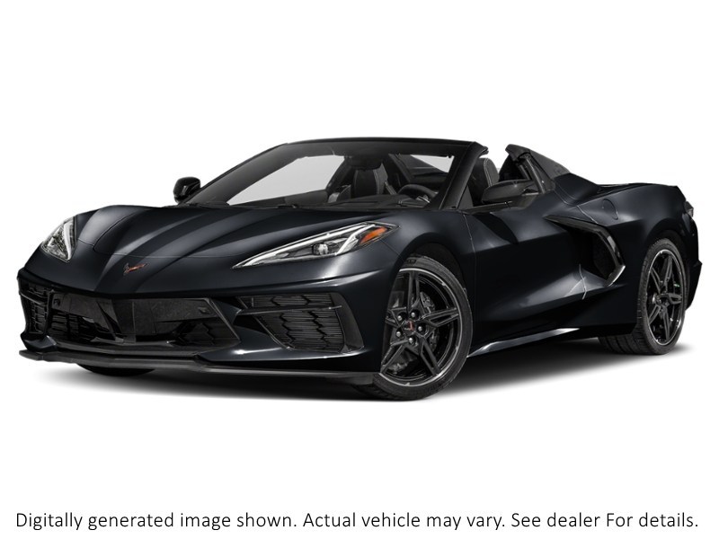 2025 Chevrolet Corvette Convertible | 1Lt | Exhaust | Tinted | Only6700km Black  Shot 1