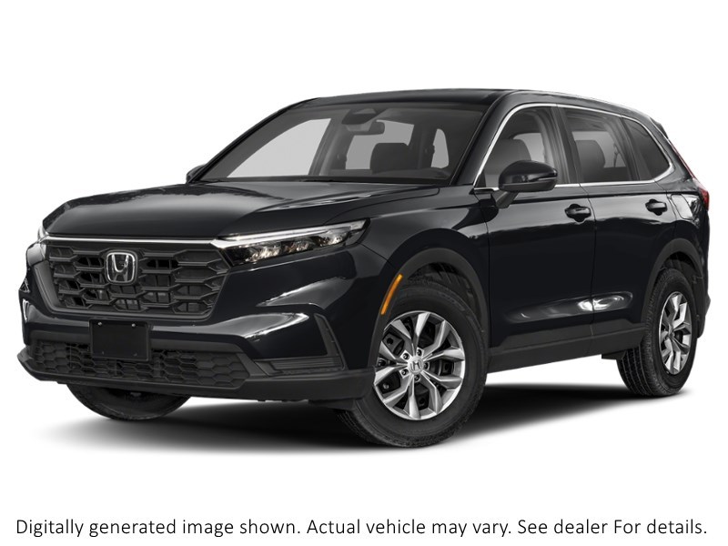 2024 Honda Cr-V Lx-B AWD Crystal Black Pearl  Shot 4