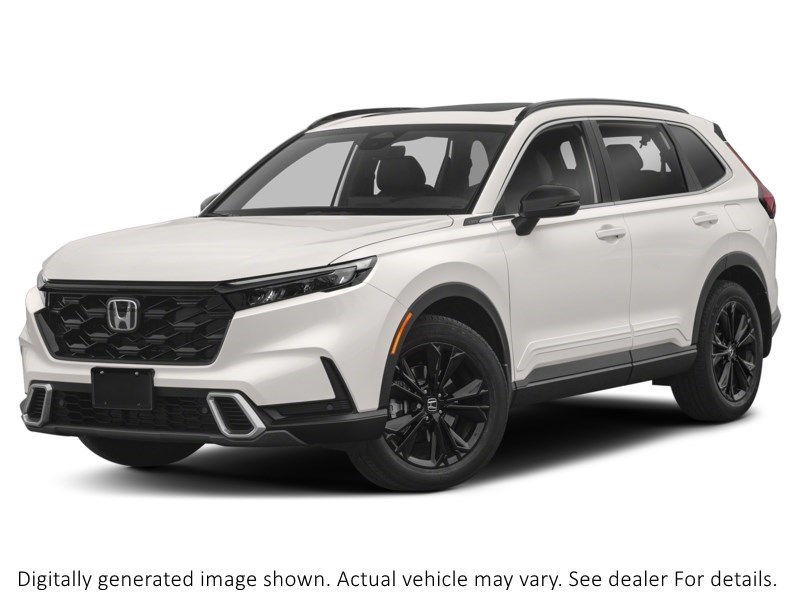 2025 Honda Cr-V Hybrid Touring AWD Platinum White Pearl  Shot 4