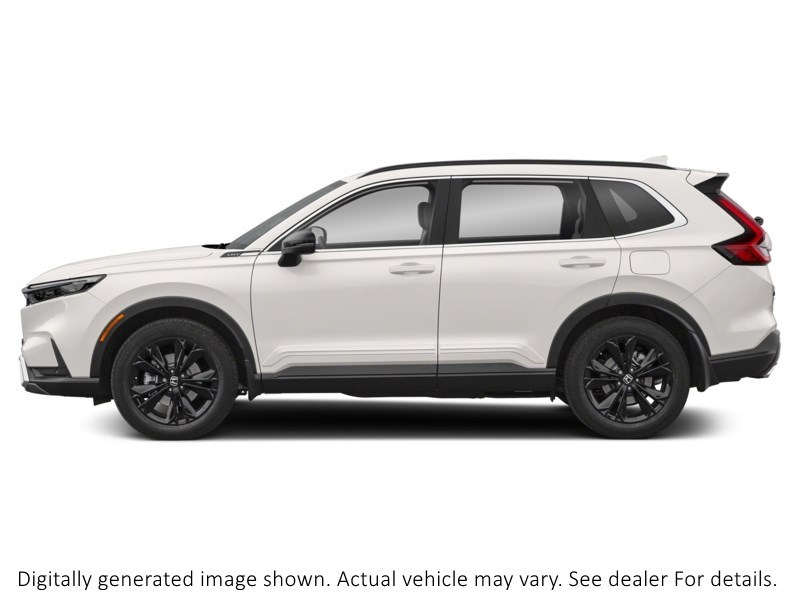 2025 Honda Cr-V Hybrid Touring AWD Platinum White Pearl  Shot 5