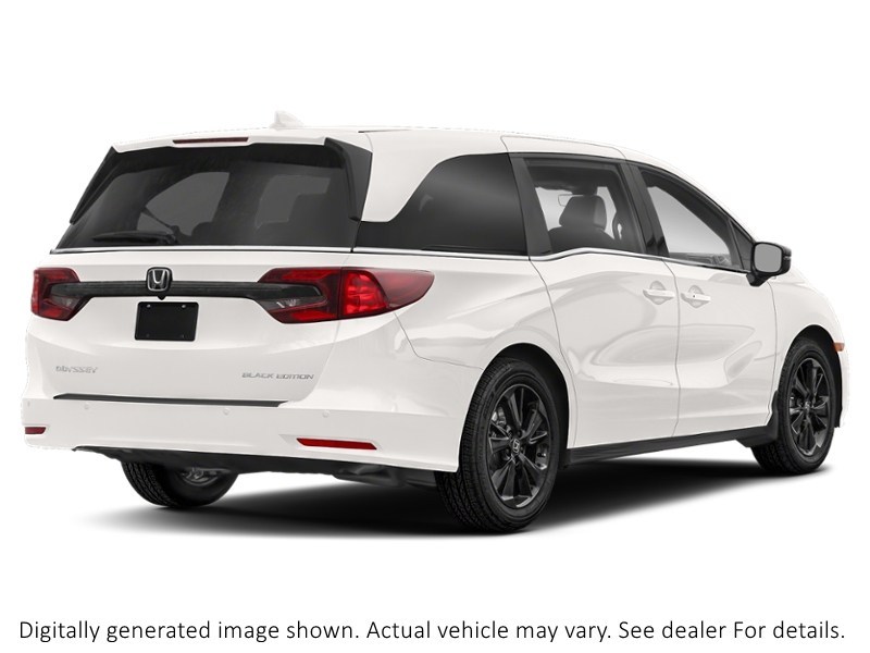 2024 Honda Odyssey Black Edition Auto Platinum White Pearl  Shot 9