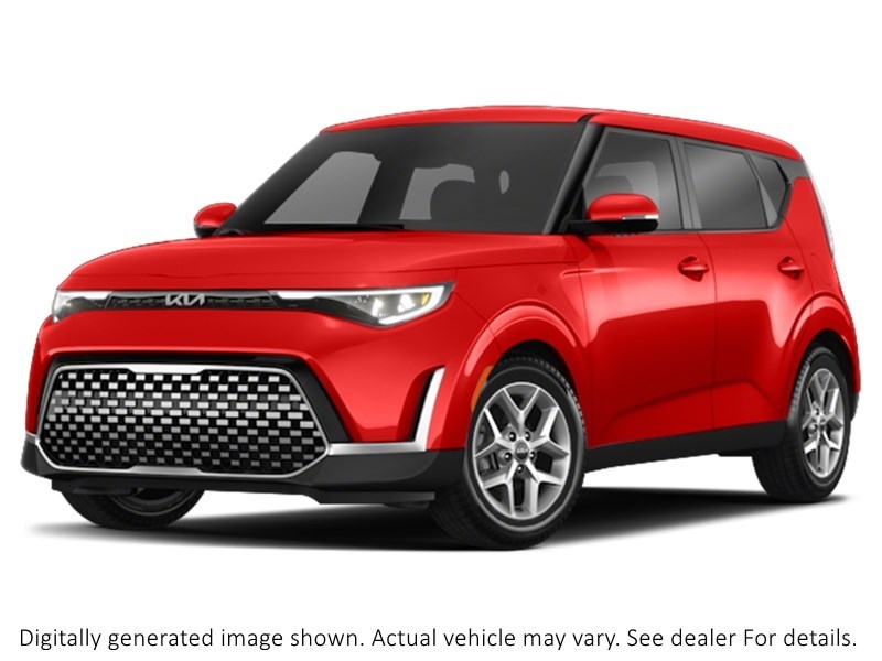 2023 Kia Soul EX Ivt Inferno Red  Shot 1