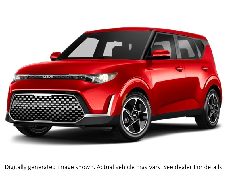 2024 Kia Soul Ex+ Ivt Inferno Red  Shot 1