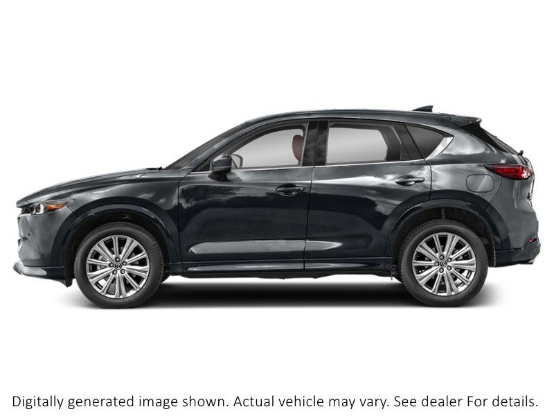 2022 Mazda Cx-5 Signature | AWD | 2.5L | Nav | Roof | Hud | 360 Jet Black Mica  Shot 3