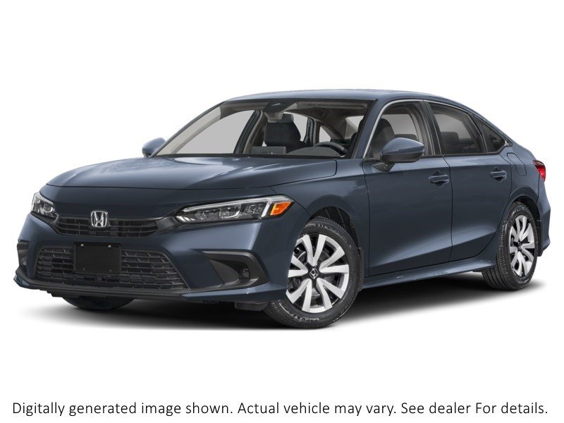 2024 Honda Civic Sedan Lx-B CVT Meteoroid Grey Metallic  Shot 3