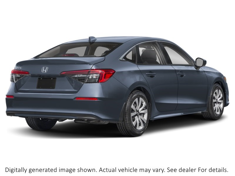 2024 Honda Civic Sedan Lx-B CVT Meteoroid Grey Metallic  Shot 2