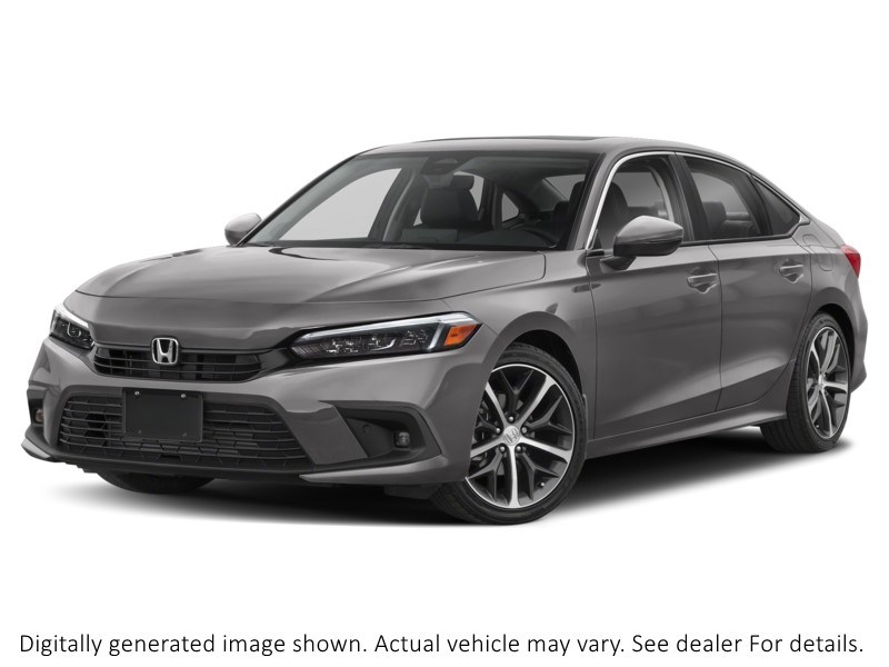2024 Honda Civic Touring CVT Lunar Silver Metallic  Shot 1