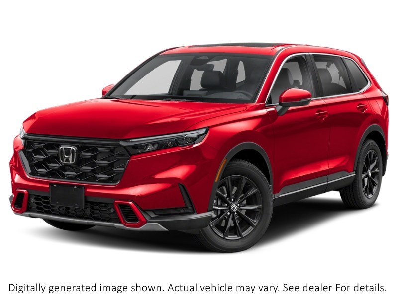2025 Honda Cr-V Hybrid Ex-L AWD Radiant Red Metallic  Shot 4