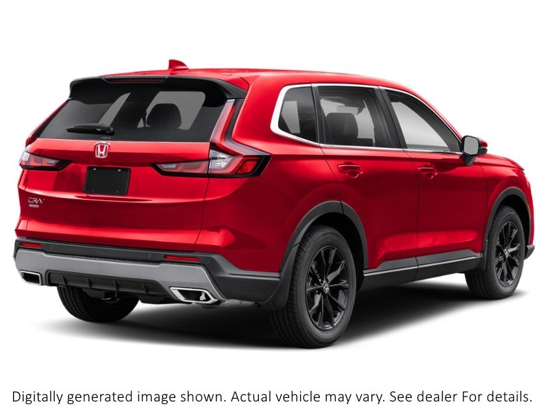 2025 Honda Cr-V Hybrid Ex-L AWD Radiant Red Metallic  Shot 2